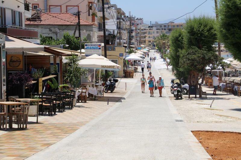 Sofia City Beach Apt. Nea Chora Chania Chania  ภายนอก รูปภาพ